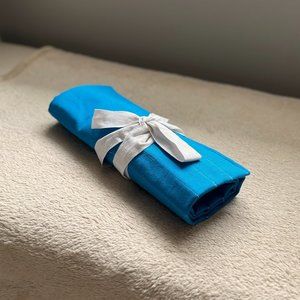 Handmade 28 Slot Roll-Up Case Organizer for Knitting Crochet Art Supplies etc.